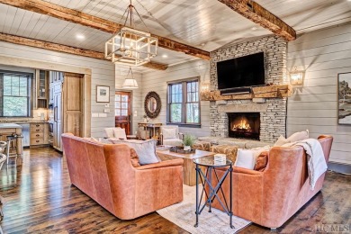 Explore the perfect blend of rustic charm and luxury in this on Mountaintop Golf and Lake Club in North Carolina - for sale on GolfHomes.com, golf home, golf lot