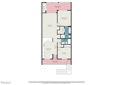 Rarely available garage unit in the Verandas at Cross Creek has on Cross Creek Country Club in Florida - for sale on GolfHomes.com, golf home, golf lot