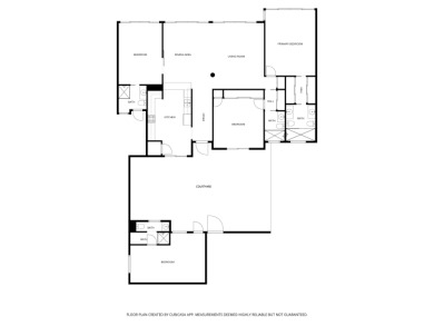 Meticulously renovated 3BR/3BA main home plus detached 1BR/1BA on Palm Beach Polo and Country Club in Florida - for sale on GolfHomes.com, golf home, golf lot