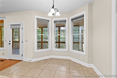 Have a seat and enjoy the cool fall breeze from the huge on Carolina Trace Country Club in North Carolina - for sale on GolfHomes.com, golf home, golf lot