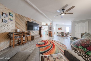 This beautifully updated home sits on an oversized lot and has on Paradise Peak Golf Course in Arizona - for sale on GolfHomes.com, golf home, golf lot