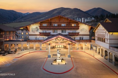 Embrace the charm of alpine living in this elegant second-floor on Homestead Golf Club and Resort in Utah - for sale on GolfHomes.com, golf home, golf lot