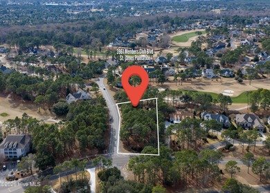 Nestled in St. James Plantation, this spacious home sits on a on Members Club At St. James Plantation in North Carolina - for sale on GolfHomes.com, golf home, golf lot