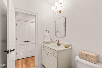 Welcome to this beautifully maintained 3-bedroom, 2.5-bath home on Governors Club in North Carolina - for sale on GolfHomes.com, golf home, golf lot