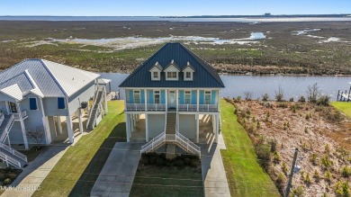 Experience the ultimate in coastal living with this exquisite on Diamondhead Country Club in Mississippi - for sale on GolfHomes.com, golf home, golf lot