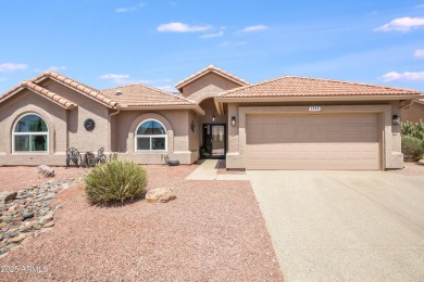 Beautiful, warm and welcoming Granada sits on a larger corner on SunBird Golf Club in Arizona - for sale on GolfHomes.com, golf home, golf lot