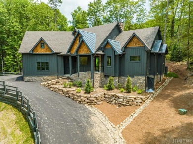 This beautifully designed contemporary home by Garrell on Highlands Falls Country Club in North Carolina - for sale on GolfHomes.com, golf home, golf lot