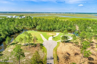 Beautiful waterfront lot with deep water access located just on Diamondhead Country Club in Mississippi - for sale on GolfHomes.com, golf home, golf lot