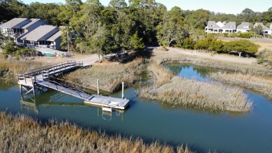 Overlooking the lagoon, this spacious quarter-acre lot on on The Seabrook Island Club in South Carolina - for sale on GolfHomes.com, golf home, golf lot