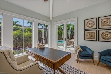Discover elevated coastal living in this south-facing Moorings on The Moorings Country Club in Florida - for sale on GolfHomes.com, golf home, golf lot