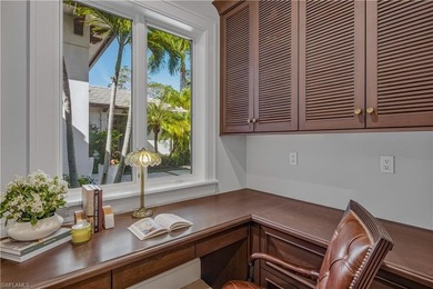 Discover elevated coastal living in this south-facing Moorings on The Moorings Country Club in Florida - for sale on GolfHomes.com, golf home, golf lot