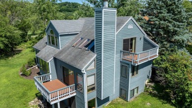 Perched above the fairways with commanding golf and wooded ridge on Eagle Ridge Inn and Resort in Illinois - for sale on GolfHomes.com, golf home, golf lot