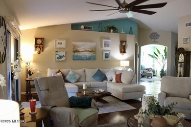 Welcome to this extended Loredo model with larger dining, den & on Quail Creek Country Club  in Arizona - for sale on GolfHomes.com, golf home, golf lot