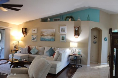 Welcome to this extended Loredo model with larger dining, den & on Quail Creek Country Club  in Arizona - for sale on GolfHomes.com, golf home, golf lot