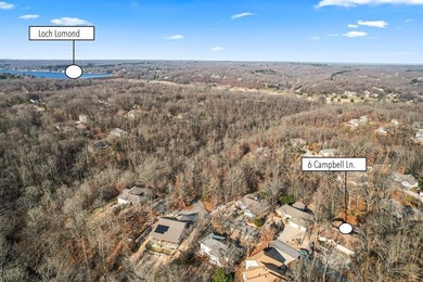 Tucked in Dunvegan near Loch Lomond, this refreshed single-level on Bella Vista Country Club - Scottsdale in Arkansas - for sale on GolfHomes.com, golf home, golf lot