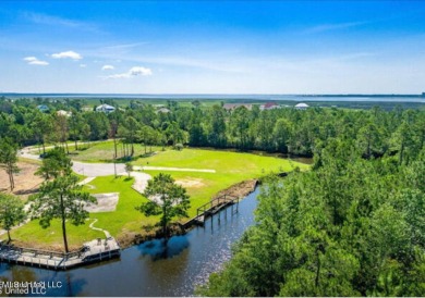 Beautiful waterfront lot with deep water access located on the on Diamondhead Country Club in Mississippi - for sale on GolfHomes.com, golf home, golf lot