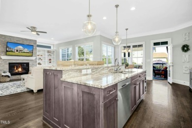 Step inside and let the refinished hardwood floors guide you on The Club At Twelve Oaks in North Carolina - for sale on GolfHomes.com, golf home, golf lot