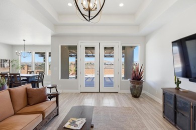 Located in the Brio community, this luxurious home rests on a on Green Spring Country Club in Utah - for sale on GolfHomes.com, golf home, golf lot