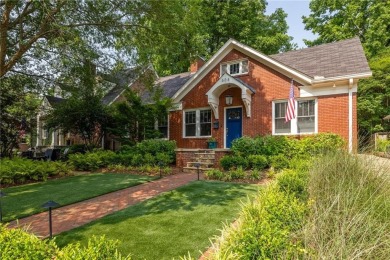 Welcome to one of Lake Claire's most loved streets. This 1920s on Candler Park Golf Course in Georgia - for sale on GolfHomes.com, golf home, golf lot