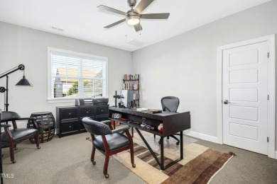 Step inside and let the refinished hardwood floors guide you on The Club At Twelve Oaks in North Carolina - for sale on GolfHomes.com, golf home, golf lot