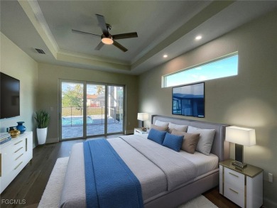 Stunning New Construction Pool Home in Southwest Cape Coral! 3 on Royal Tee Country Club in Florida - for sale on GolfHomes.com, golf home, golf lot