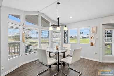 Beautifully updated and fully furnished park model with island on Long Island Golf Course in Texas - for sale on GolfHomes.com, golf home, golf lot