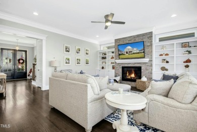 Step inside and let the refinished hardwood floors guide you on The Club At Twelve Oaks in North Carolina - for sale on GolfHomes.com, golf home, golf lot