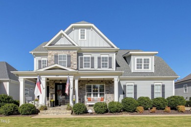 Step inside and let the refinished hardwood floors guide you on The Club At Twelve Oaks in North Carolina - for sale on GolfHomes.com, golf home, golf lot