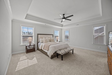 Set on a peaceful pond homesite in the Lochton subsection of on Cypress Point Par 3 in South Carolina - for sale on GolfHomes.com, golf home, golf lot