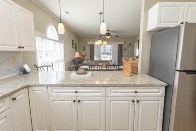 This rare ground floor, end unit has lots of natural light on  in South Carolina - for sale on GolfHomes.com, golf home, golf lot
