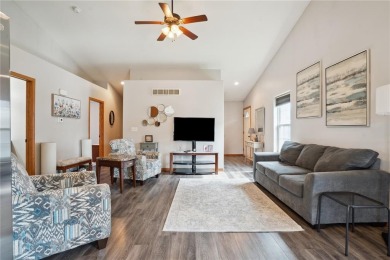 Here is a beautifully maintained ranch-style condo nestled in on Hunters Ridge Golf Course in Iowa - for sale on GolfHomes.com, golf home, golf lot