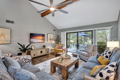 Enjoy peaceful golf and lagoon views from this completely on Shipyard Golf Club in South Carolina - for sale on GolfHomes.com, golf home, golf lot