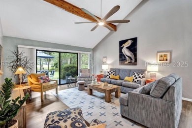 Enjoy peaceful golf and lagoon views from this completely on Shipyard Golf Club in South Carolina - for sale on GolfHomes.com, golf home, golf lot