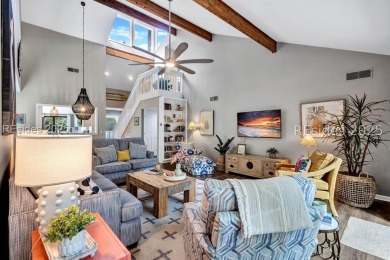 Enjoy peaceful golf and lagoon views from this completely on Shipyard Golf Club in South Carolina - for sale on GolfHomes.com, golf home, golf lot