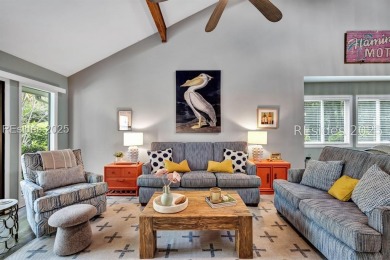 Enjoy peaceful golf and lagoon views from this completely on Shipyard Golf Club in South Carolina - for sale on GolfHomes.com, golf home, golf lot