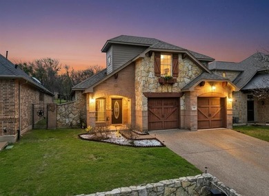 This 3-bedroom, 2.5-bath home offers a functional two-story on The Golf Club at Resort Eagle Mountain Lake in Texas - for sale on GolfHomes.com, golf home, golf lot