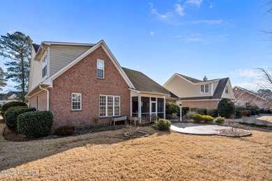 Welcome home to this beautiful 5-bedroom, 3-bath brick residence on Magnolia Greens Golf Plantation in North Carolina - for sale on GolfHomes.com, golf home, golf lot