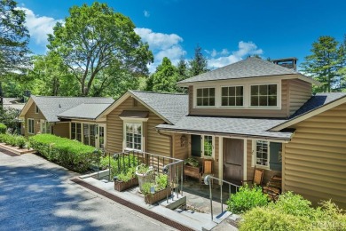 This first fairway home at Highlands Country Club combines a on Highlands Country Club in North Carolina - for sale on GolfHomes.com, golf home, golf lot