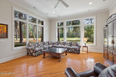 This beautifully maintained home is the ideal retreat with on Callawassie Island Club in South Carolina - for sale on GolfHomes.com, golf home, golf lot