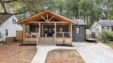 Charm galore at this newly renovated bungalow in Parkview on Charlie Yates Golf Course in Georgia - for sale on GolfHomes.com, golf home, golf lot