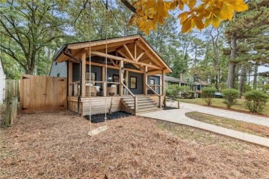 Charm galore at this newly renovated bungalow in Parkview on Charlie Yates Golf Course in Georgia - for sale on GolfHomes.com, golf home, golf lot