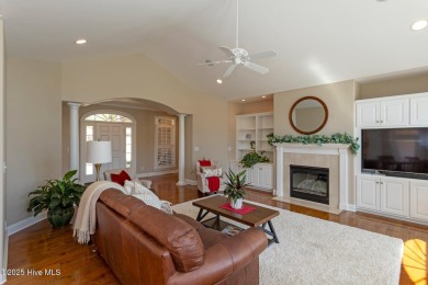 Experience the pinnacle of lakefront living in this immaculate on Beacon Ridge Golf and Country Club in North Carolina - for sale on GolfHomes.com, golf home, golf lot