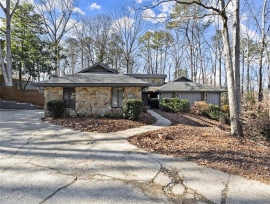 Welcome to an enchanting ranch-style residence nestled in the on Brookfield Country Club in Georgia - for sale on GolfHomes.com, golf home, golf lot