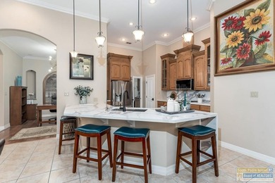 Experience refined lakefront living in this beautifully on South Padre Island Golf Club in Texas - for sale on GolfHomes.com, golf home, golf lot