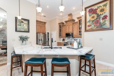 Experience refined lakefront living in this beautifully on South Padre Island Golf Club in Texas - for sale on GolfHomes.com, golf home, golf lot