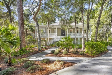 Imagine sitting on your near full wrap around deck enjoying on The Seabrook Island Club in South Carolina - for sale on GolfHomes.com, golf home, golf lot