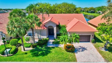 Welcome Home to this stunning, FULLY FURNISHED modified Dover on Westchester Golf and Country Club in Florida - for sale on GolfHomes.com, golf home, golf lot