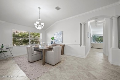 The great room beckons with a view overlooking a 12' x 35' on Grand Haven Golf Club in Florida - for sale on GolfHomes.com, golf home, golf lot
