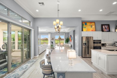 Discover this stunning 3-bedroom, 2.5-bath home on the 15th hole on Encanterra Country Club in Arizona - for sale on GolfHomes.com, golf home, golf lot