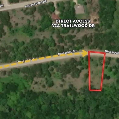 0.54-acre residential lot located in the secure, gated community on White Bluff Resort - New Course in Texas - for sale on GolfHomes.com, golf home, golf lot